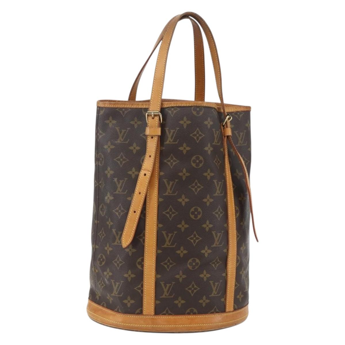 LOUIS VUITTON Monogram Bucket GM Shoulder Bag M42236 LV Auth 156236
