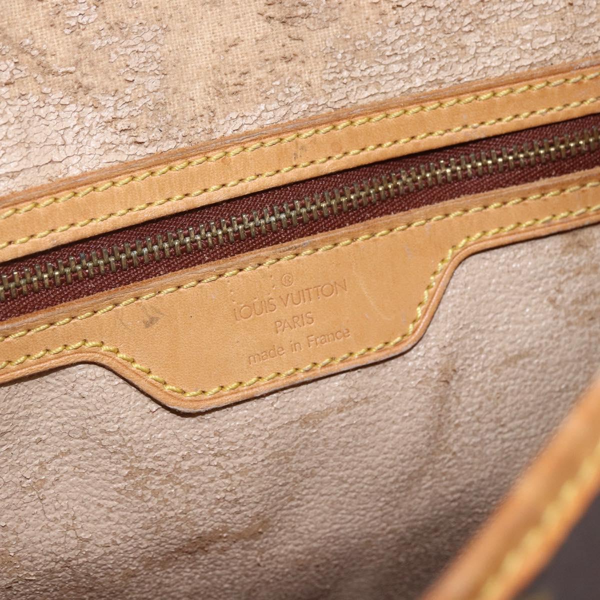 LOUIS VUITTON Monogram Bucket GM Shoulder Bag M42236 LV Auth 156236