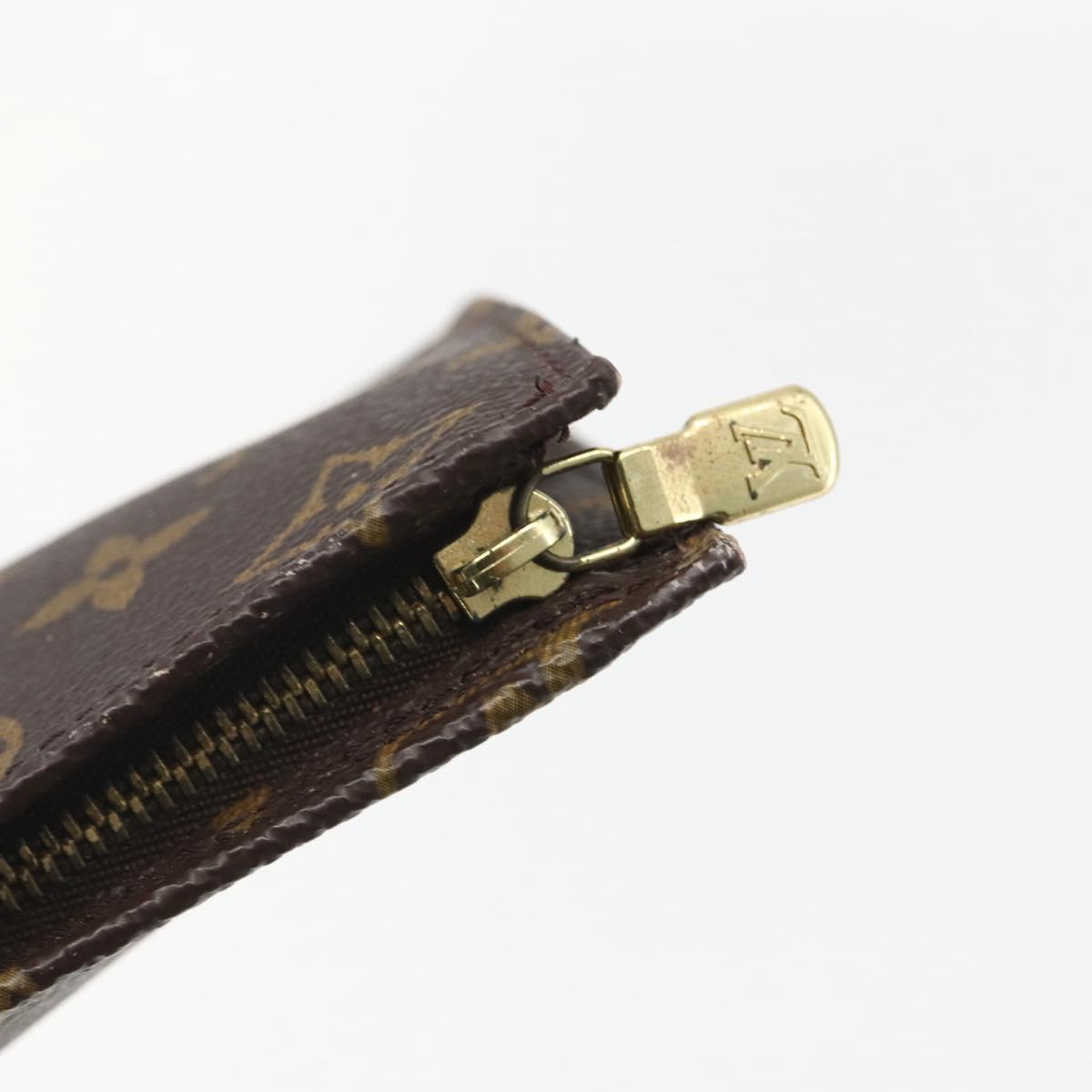 LOUIS VUITTON Monogram Bucket GM Accessory Pouch LV Auth 156237