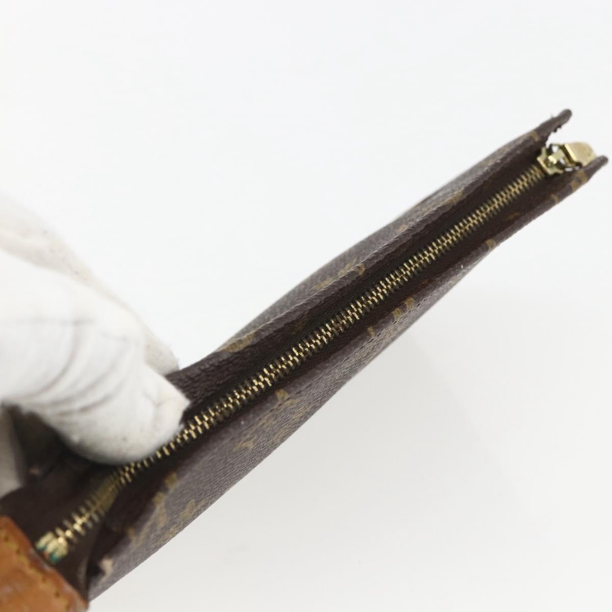 LOUIS VUITTON Monogram Bucket GM Accessory Pouch LV Auth 156237