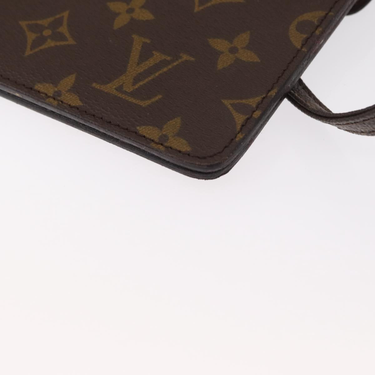LOUIS VUITTON Monogram Double Rabat Shoulder Bag M51815 LV Auth 156238