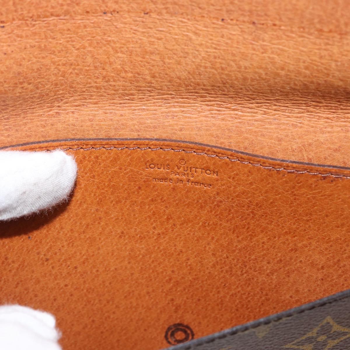 LOUIS VUITTON Monogram Double Rabat Shoulder Bag M51815 LV Auth 156238