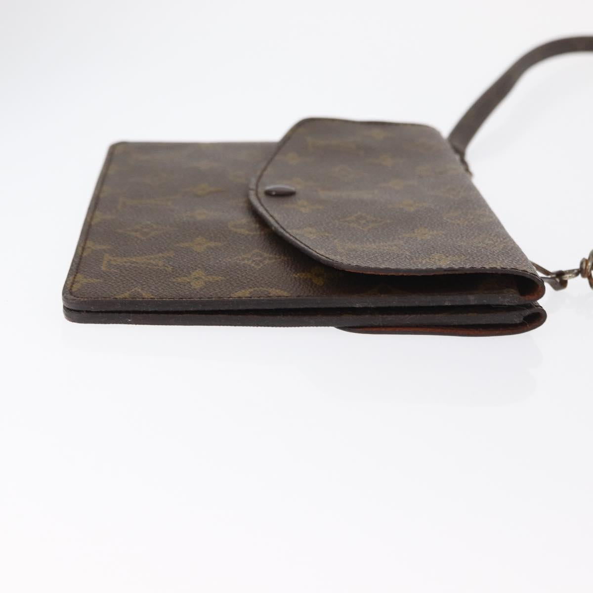 LOUIS VUITTON Monogram Double Rabat Shoulder Bag M51815 LV Auth 156238