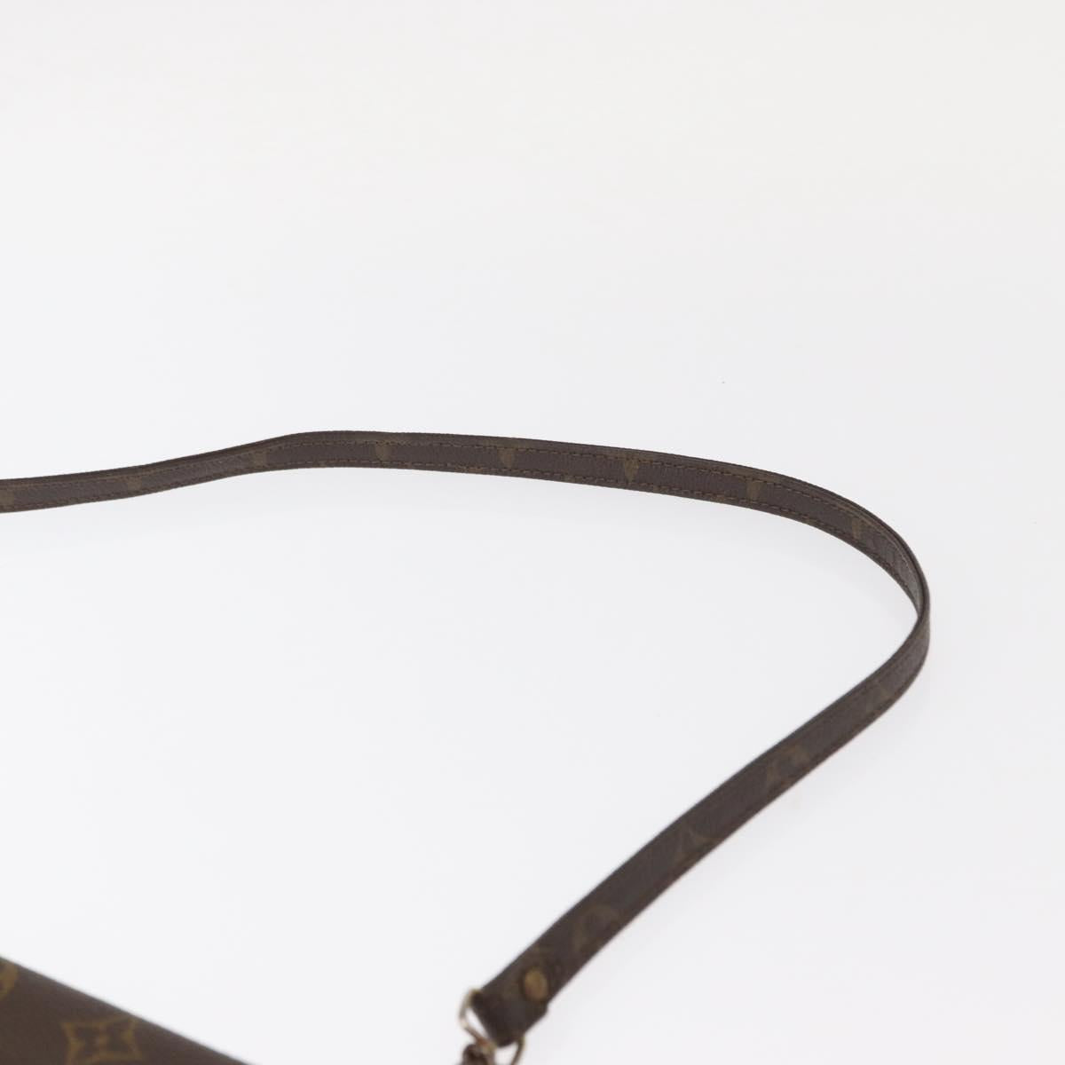 LOUIS VUITTON Monogram Double Rabat Shoulder Bag M51815 LV Auth 156238