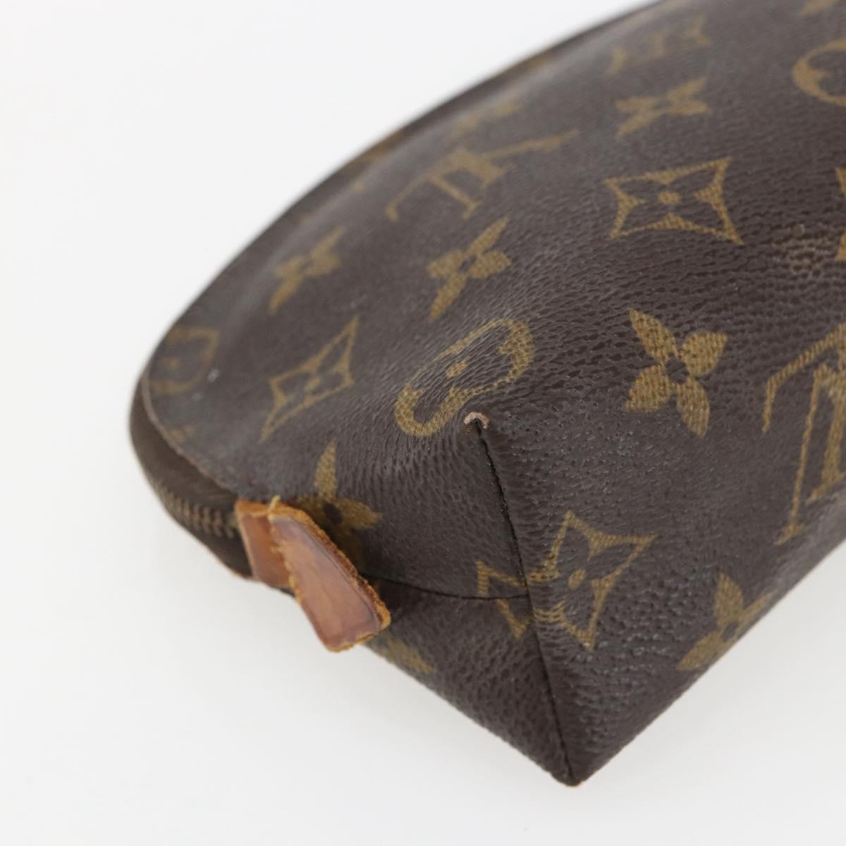 LOUIS VUITTON Monogram Pochette Cosmetic PM Pouch M43998 LV Auth 156239