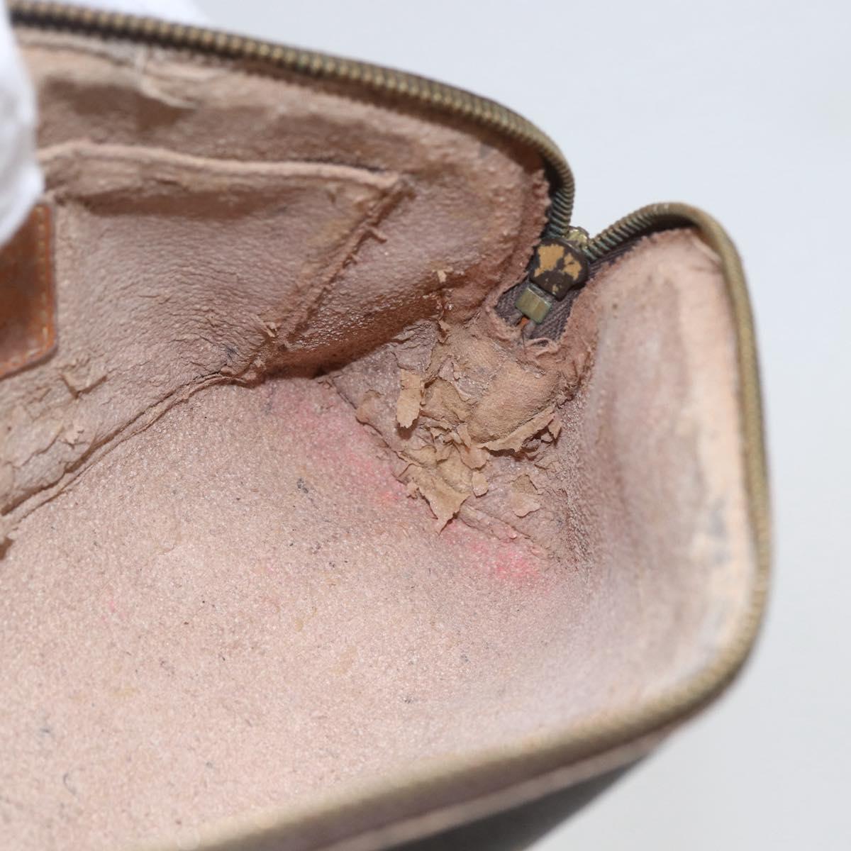 LOUIS VUITTON Monogram Pochette Cosmetic PM Pouch M43998 LV Auth 156239