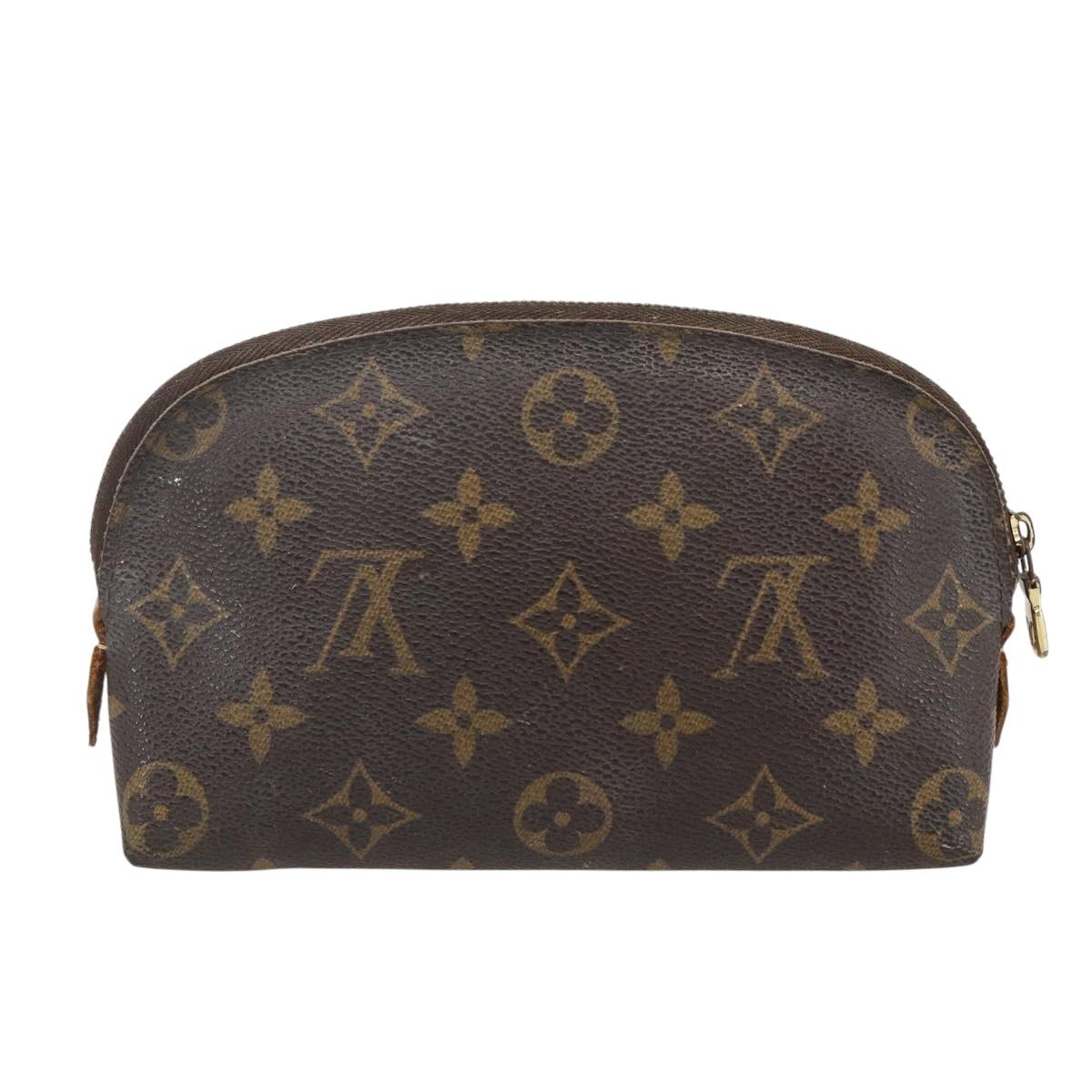 LOUIS VUITTON Monogram Pochette Cosmetic PM Pouch M43998 LV Auth 156239
