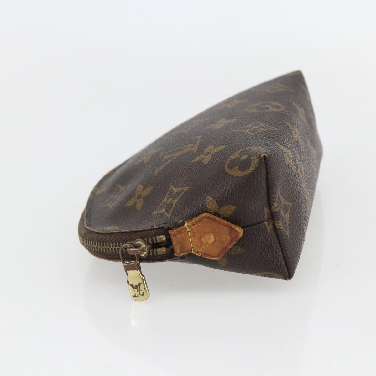 LOUIS VUITTON Monogram Pochette Cosmetic PM Pouch M43998 LV Auth 156239