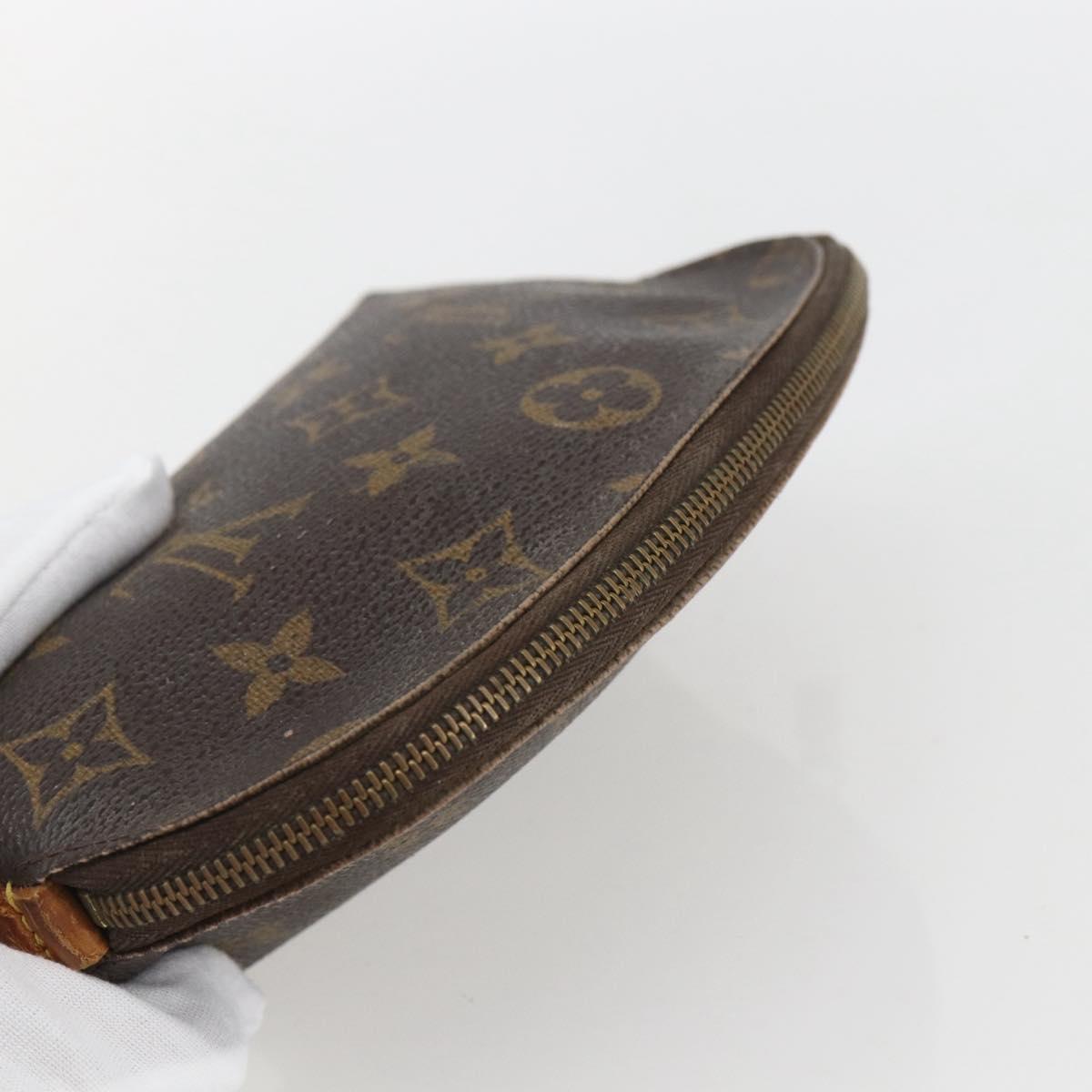 LOUIS VUITTON Monogram Pochette Cosmetic PM Pouch M43998 LV Auth 156239