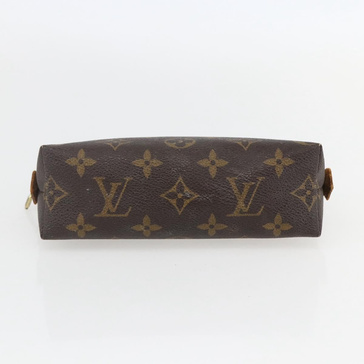 LOUIS VUITTON Monogram Pochette Cosmetic PM Pouch M43998 LV Auth 156239