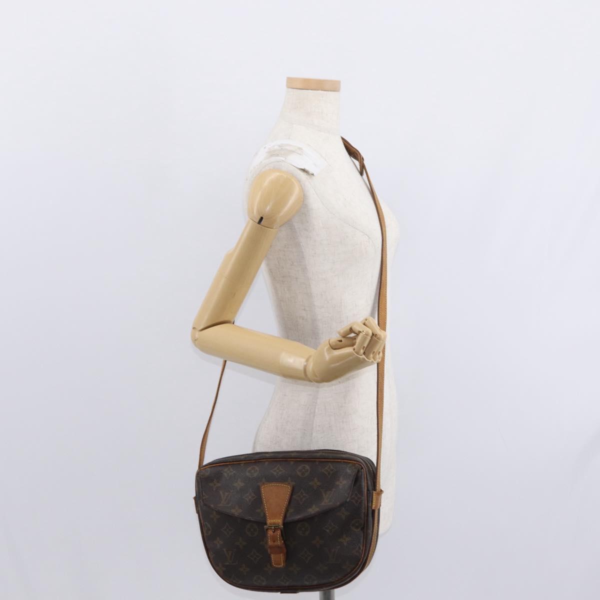 LOUIS VUITTON Monogram Jeune Fille GM Shoulder Bag M51225 LV Auth 156240