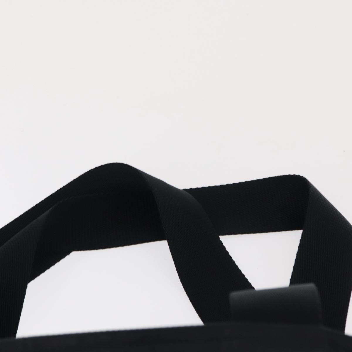 PRADA Tote Bag Nylon Green Silver Auth 156243