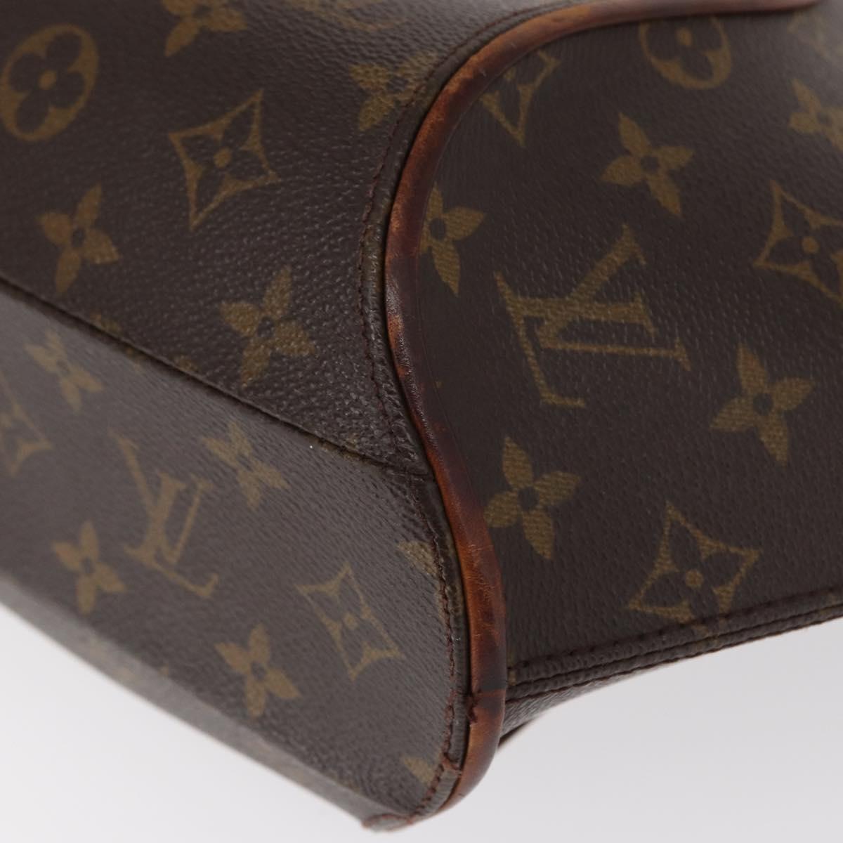 LOUIS VUITTON Monogram Ellipse PM Hand Bag M51127 LV Auth 156260