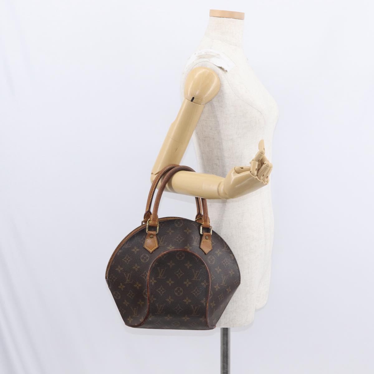 LOUIS VUITTON Monogram Ellipse PM Hand Bag M51127 LV Auth 156260