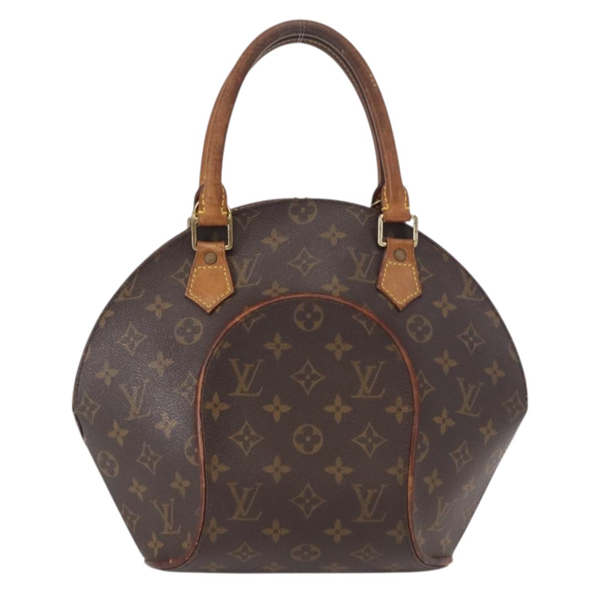 LOUIS VUITTON Monogram Ellipse PM Hand Bag M51127 LV Auth 156260