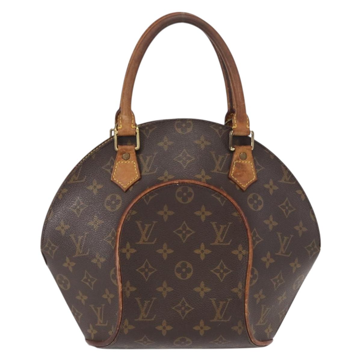 LOUIS VUITTON Monogram Ellipse PM Hand Bag M51127 LV Auth 156260