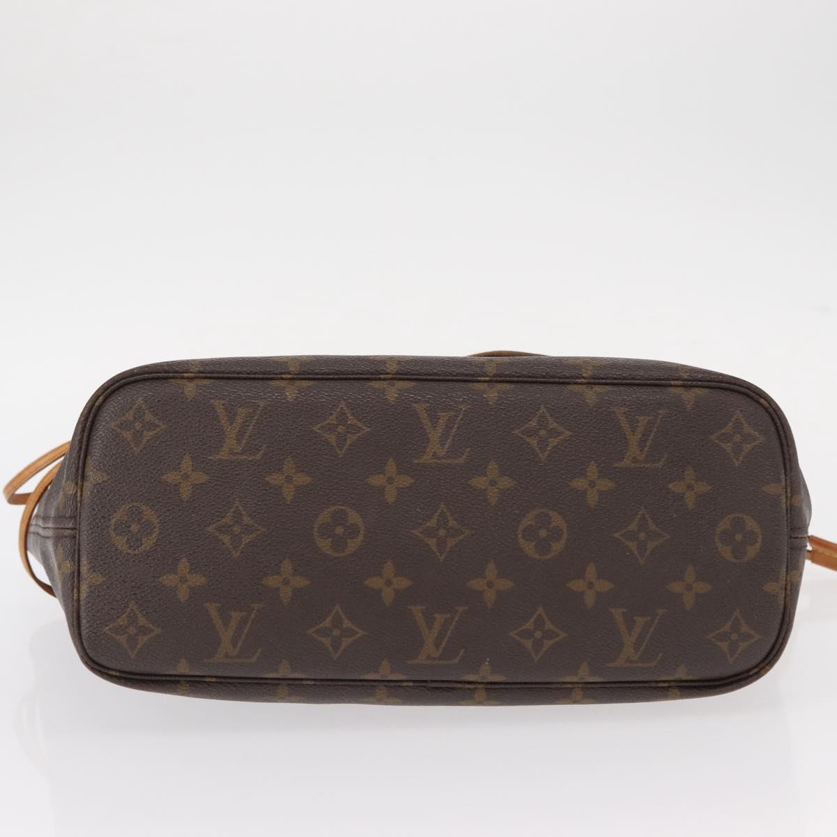 LOUIS VUITTON Monogram Neverfull PM Tote Bag M40155 LV Auth 156261