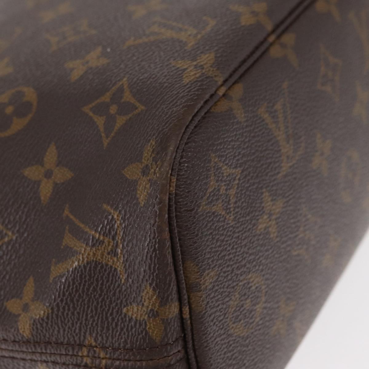 LOUIS VUITTON Monogram Neverfull PM Tote Bag M40155 LV Auth 156261
