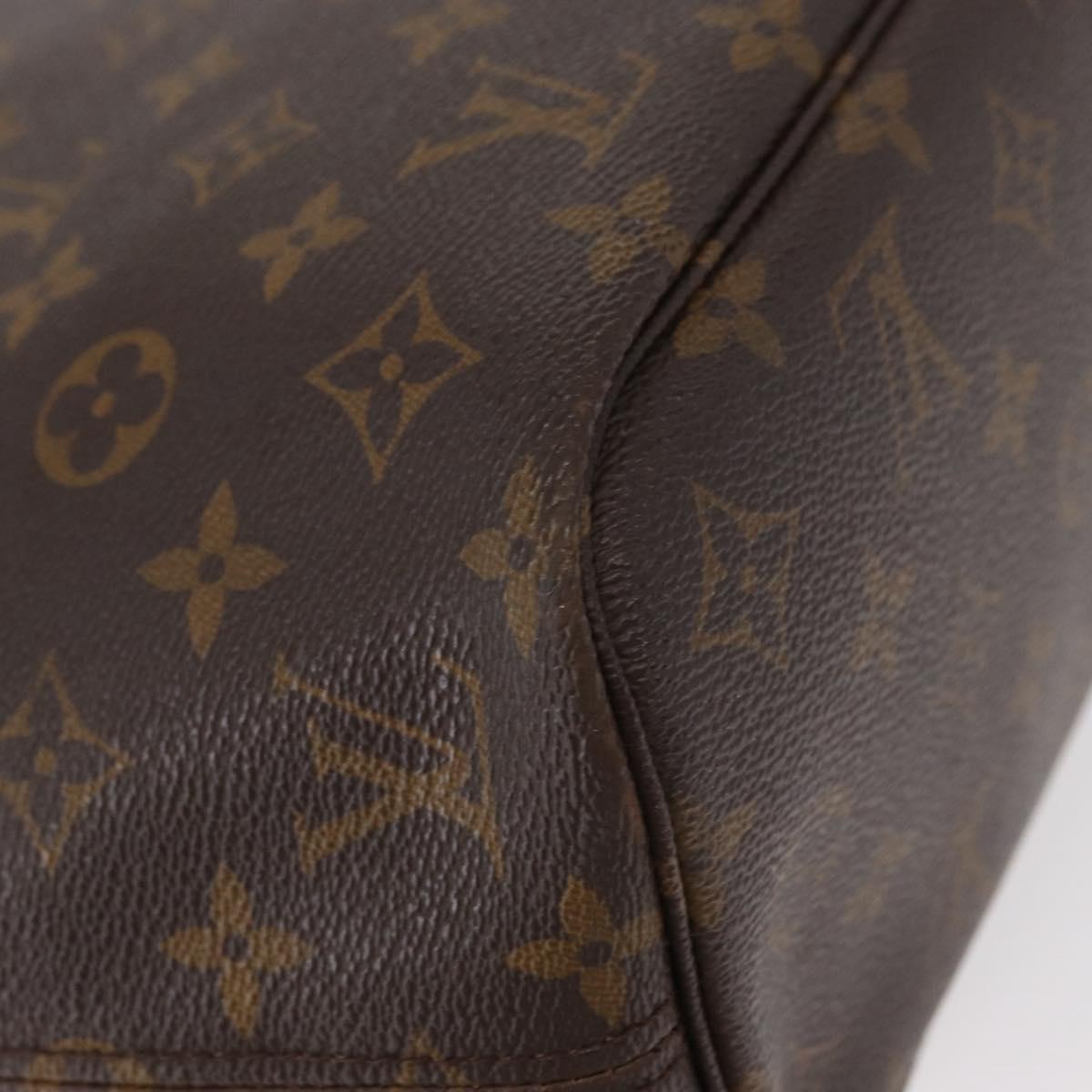 LOUIS VUITTON Monogram Neverfull PM Tote Bag M40155 LV Auth 156261