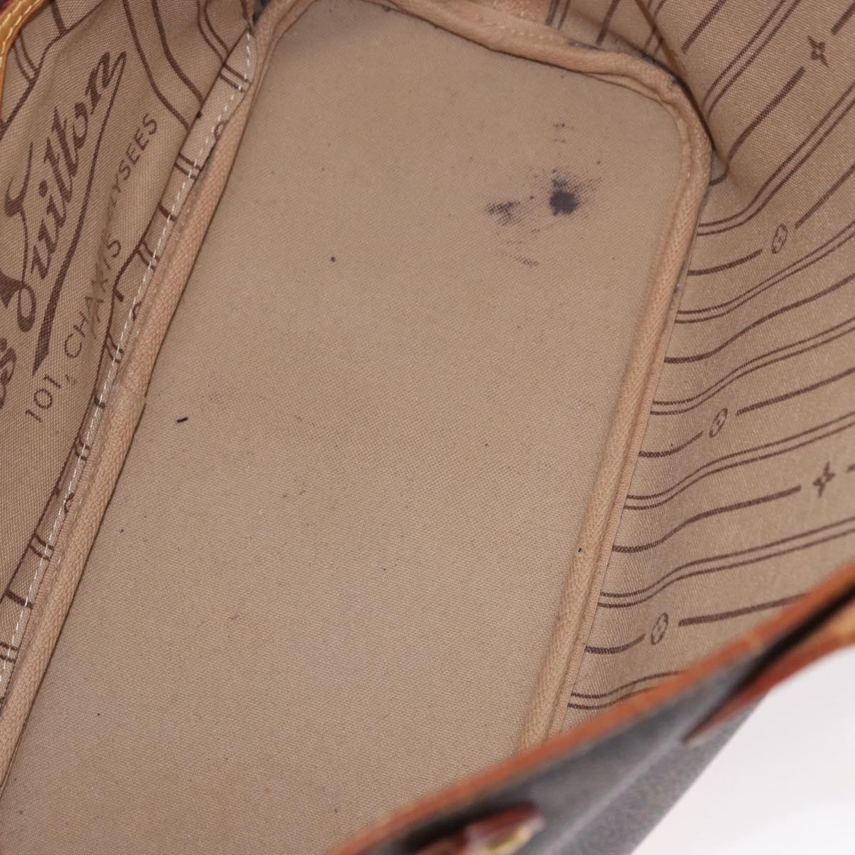 LOUIS VUITTON Monogram Neverfull PM Tote Bag M40155 LV Auth 156261