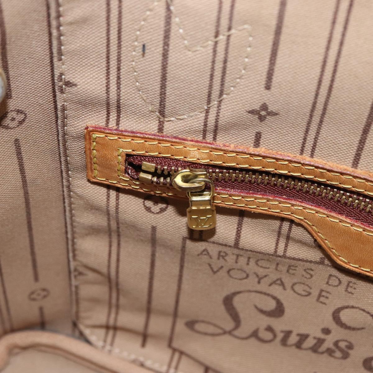 LOUIS VUITTON Monogram Neverfull PM Tote Bag M40155 LV Auth 156261