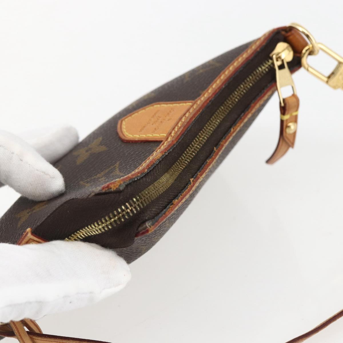 LOUIS VUITTON Monogram Mini Pochette Delight full Pouch M40309 LV Auth 156262