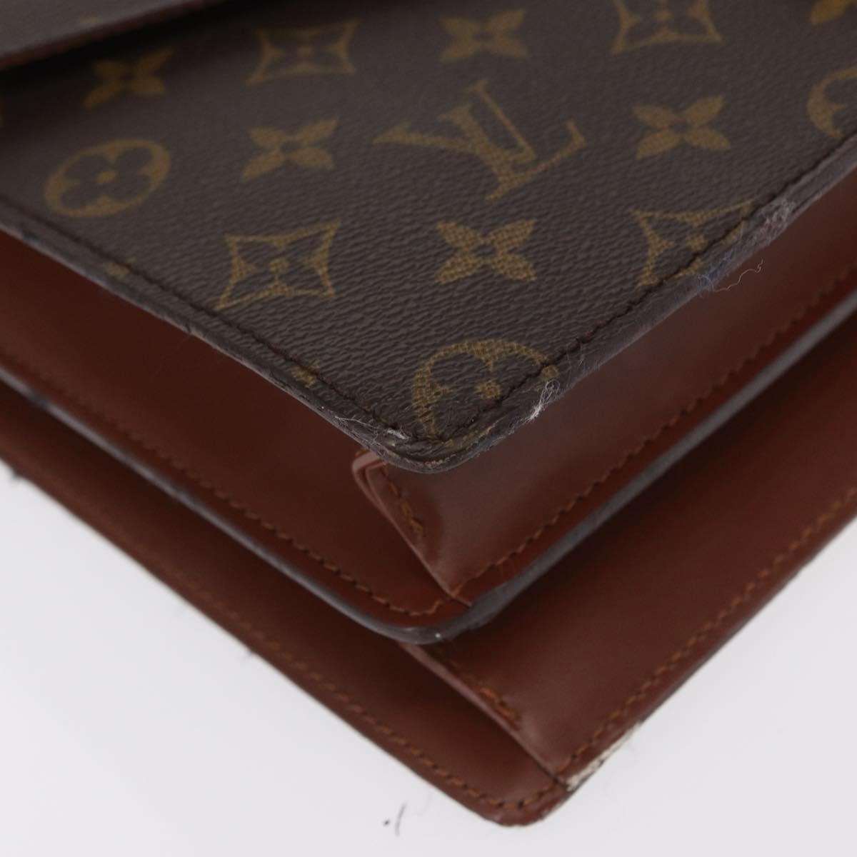 LOUIS VUITTON Monogram Concorde Hand Bag M51190 LV Auth 156263