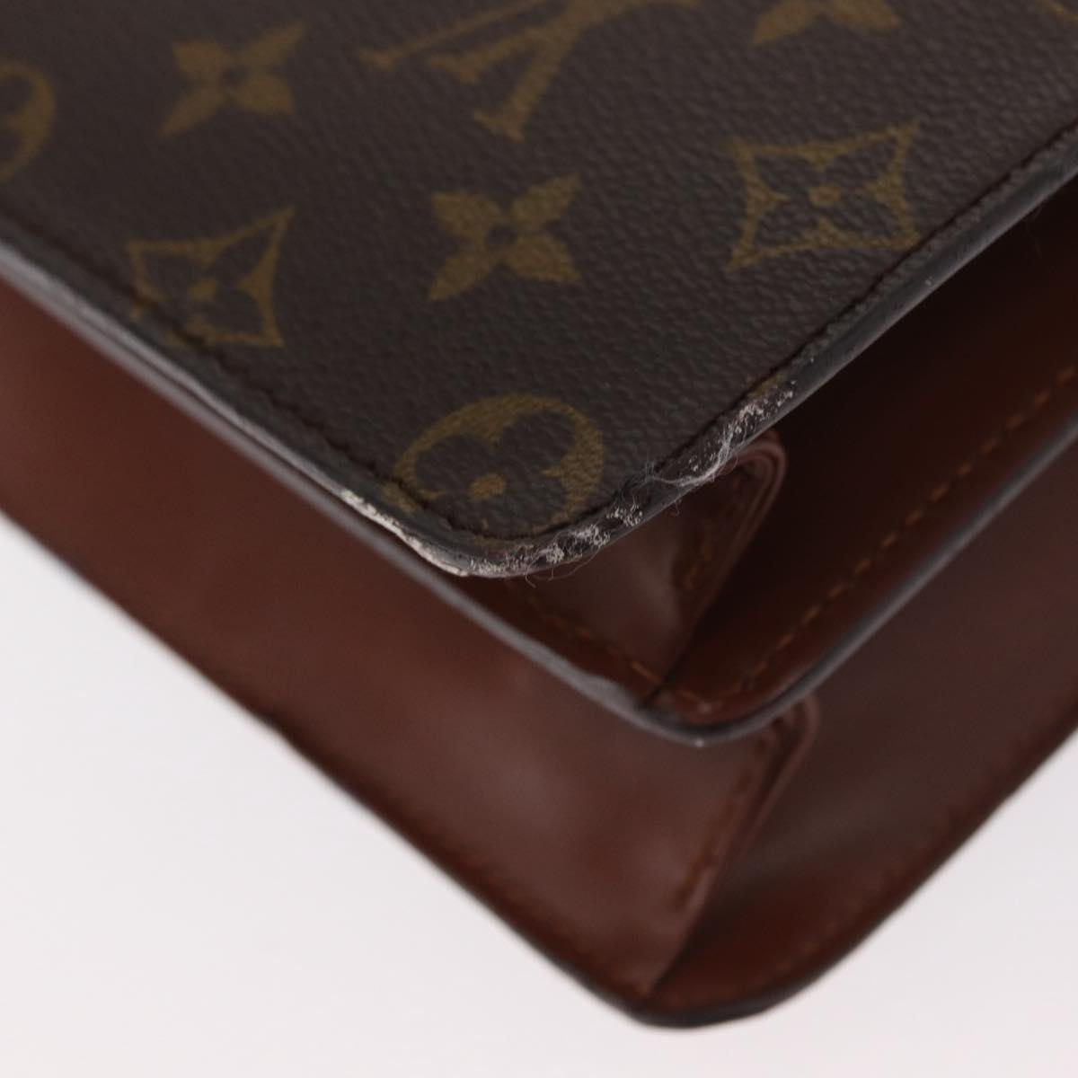 LOUIS VUITTON Monogram Concorde Hand Bag M51190 LV Auth 156263