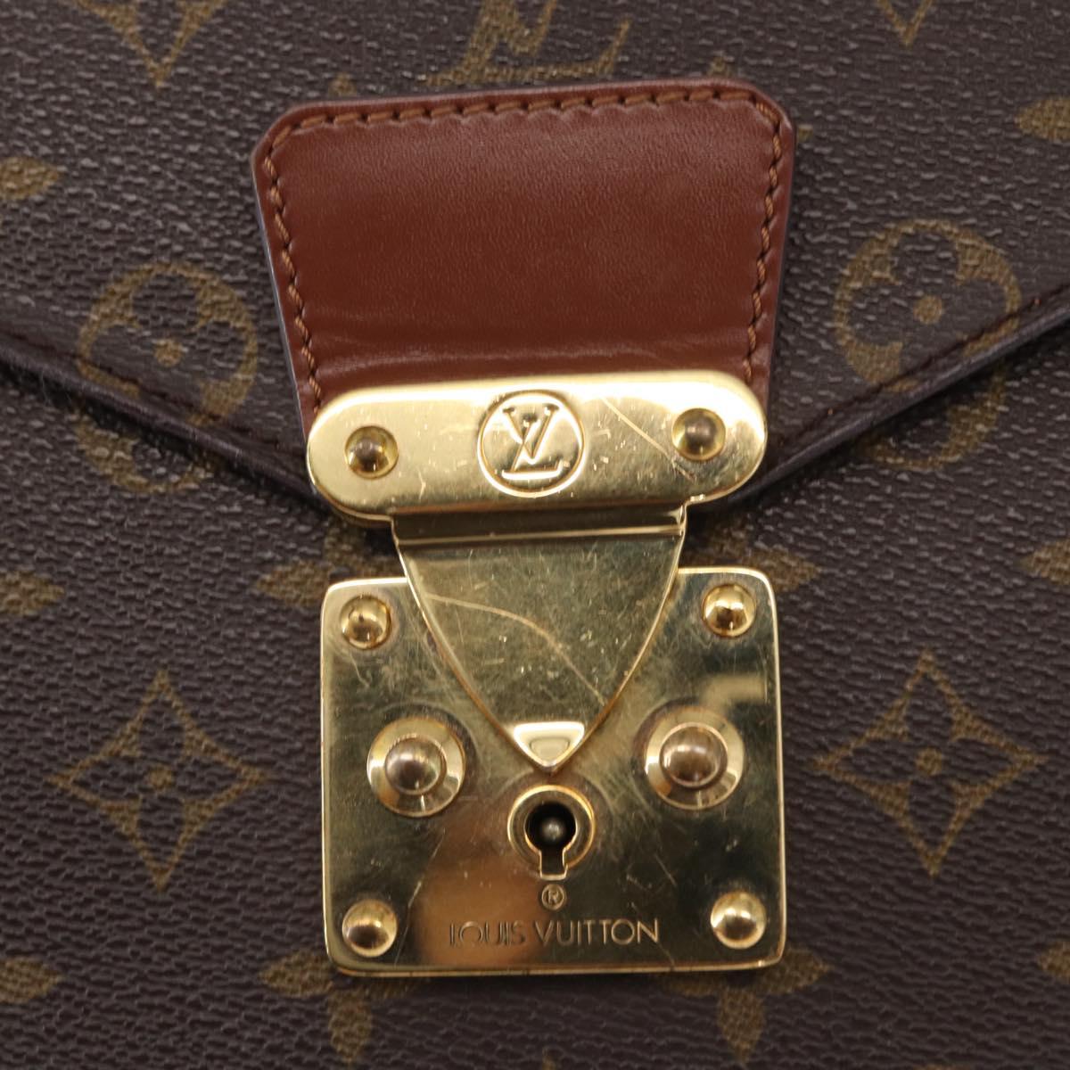 LOUIS VUITTON Monogram Concorde Hand Bag M51190 LV Auth 156263