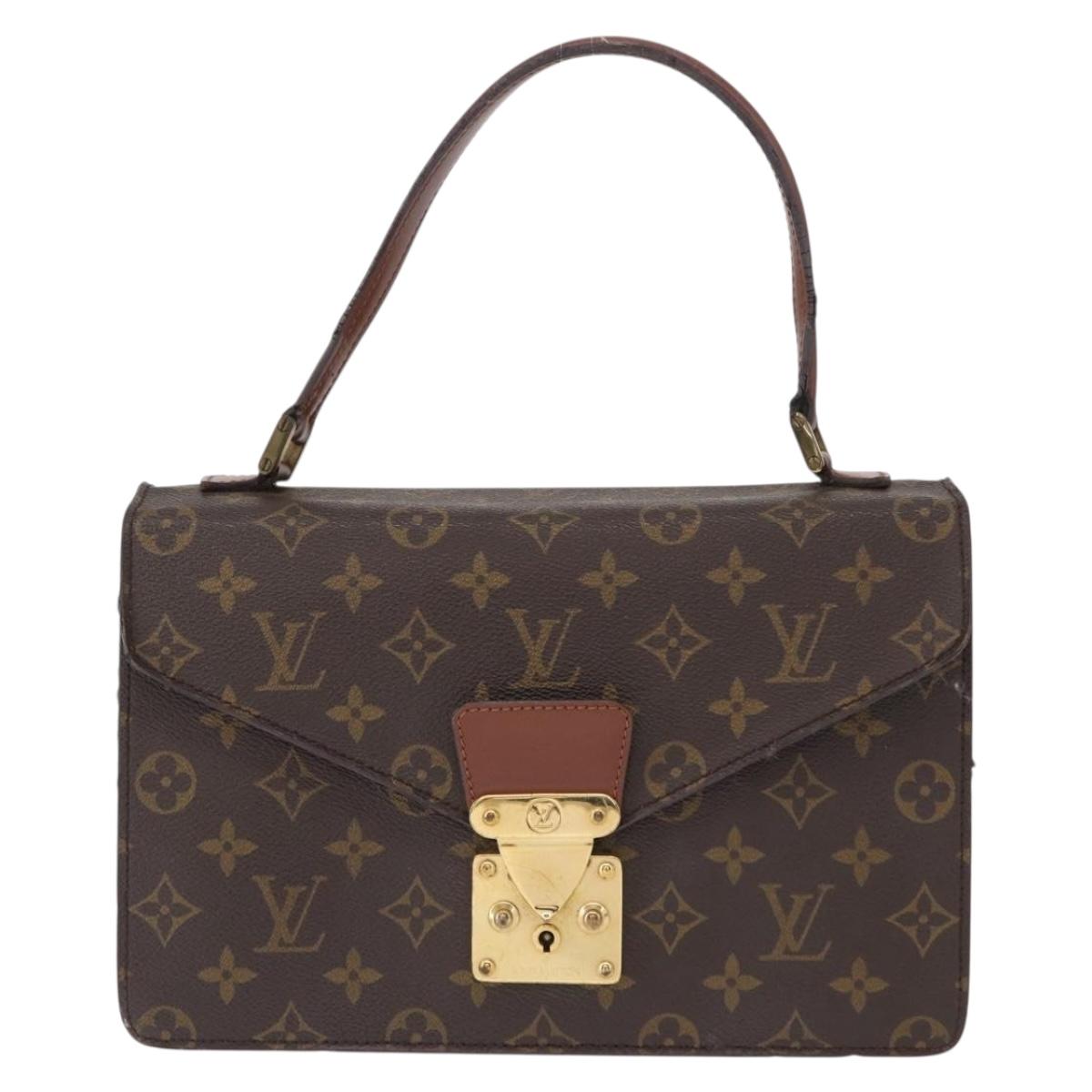 LOUIS VUITTON Monogram Concorde Hand Bag M51190 LV Auth 156263