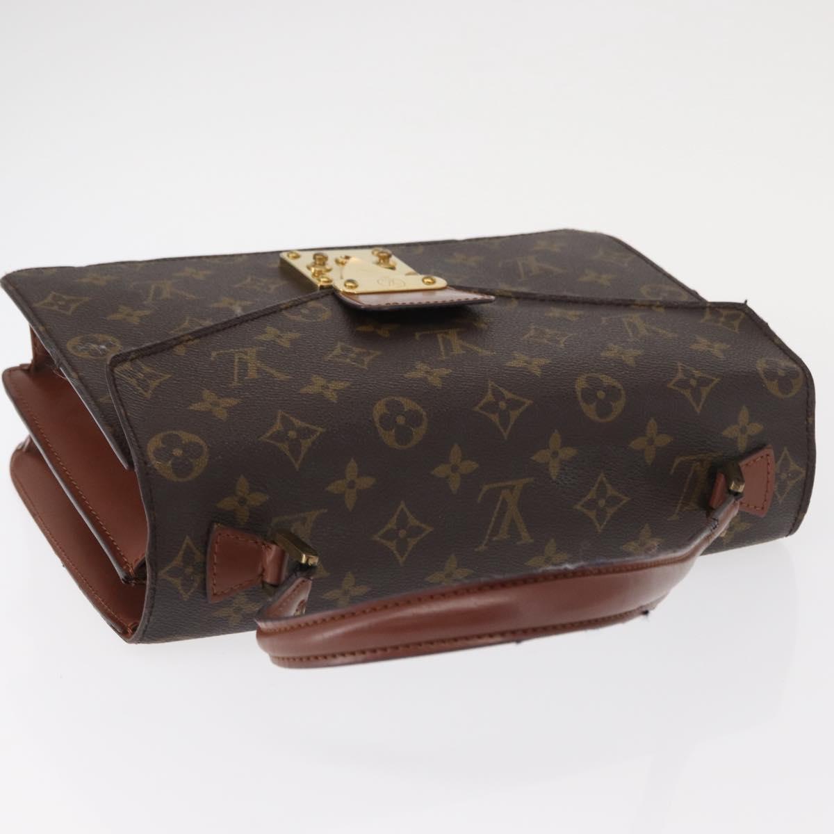 LOUIS VUITTON Monogram Concorde Hand Bag M51190 LV Auth 156263