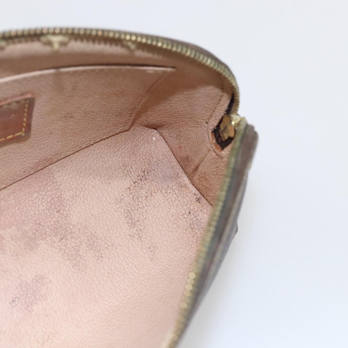 LOUIS VUITTON Monogram Pochette Cosmetic PM Pouch M43998 LV Auth 156265
