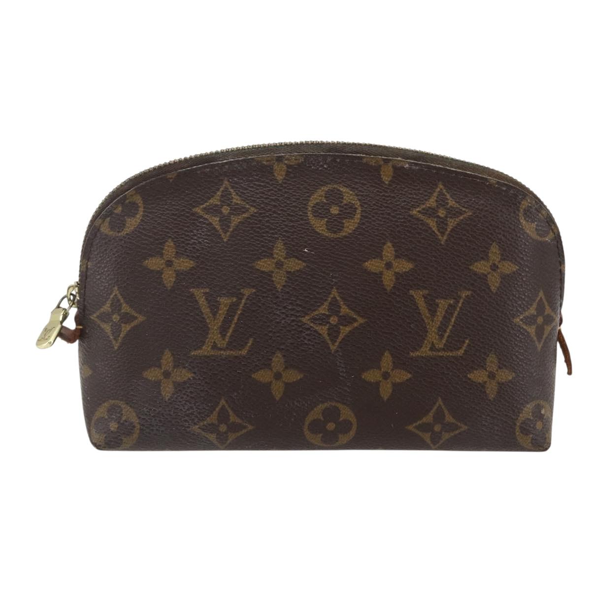 LOUIS VUITTON Monogram Pochette Cosmetic PM Pouch M43998 LV Auth 156265