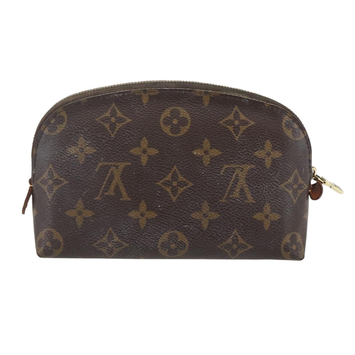 LOUIS VUITTON Monogram Pochette Cosmetic PM Pouch M43998 LV Auth 156265
