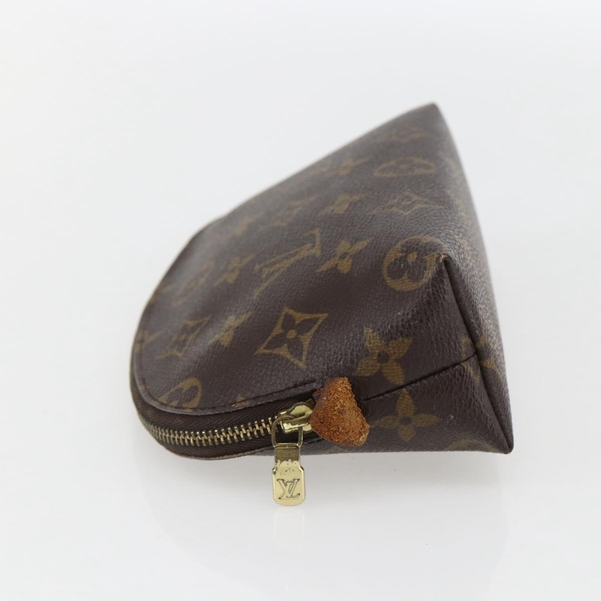 LOUIS VUITTON Monogram Pochette Cosmetic PM Pouch M43998 LV Auth 156265