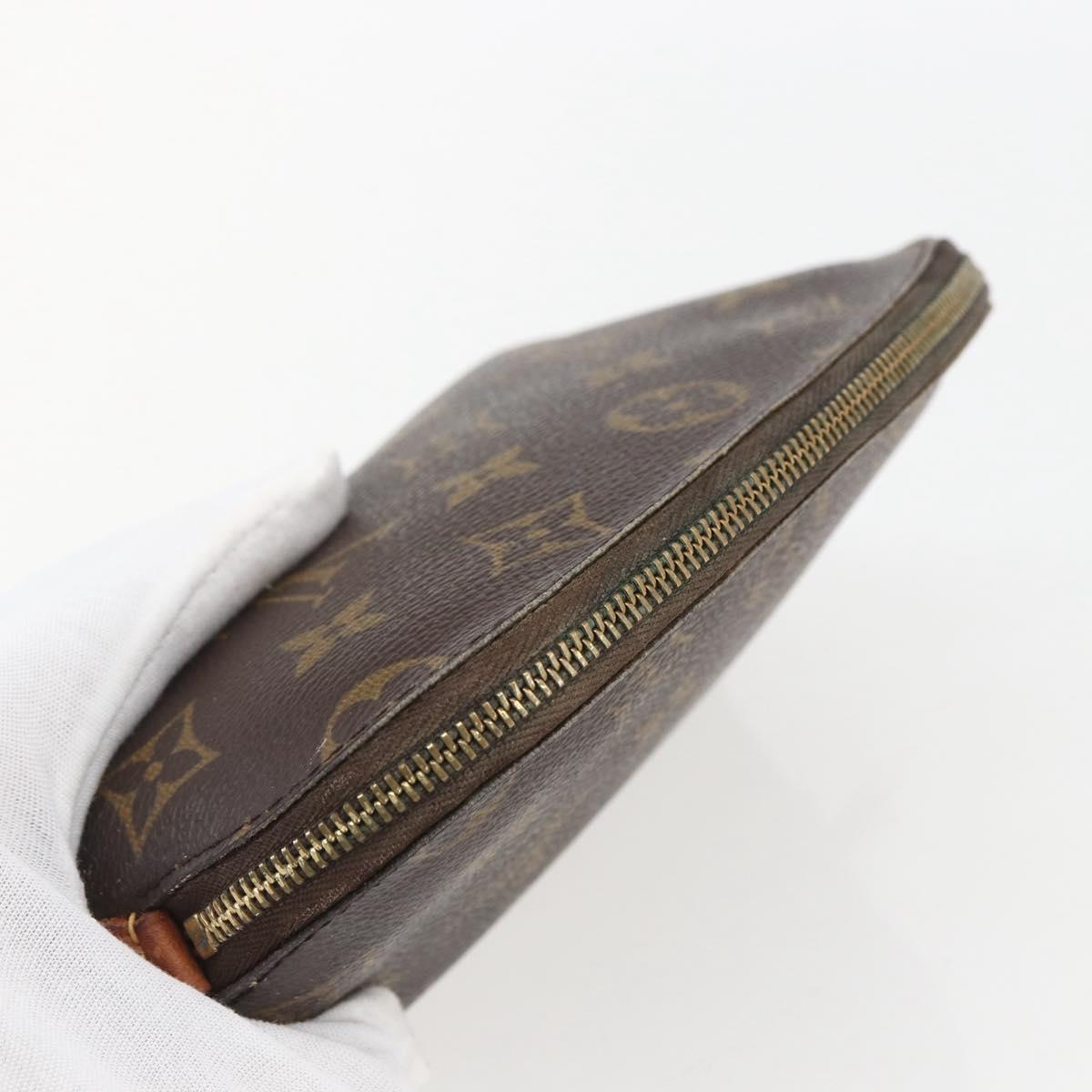 LOUIS VUITTON Monogram Pochette Cosmetic PM Pouch M43998 LV Auth 156265
