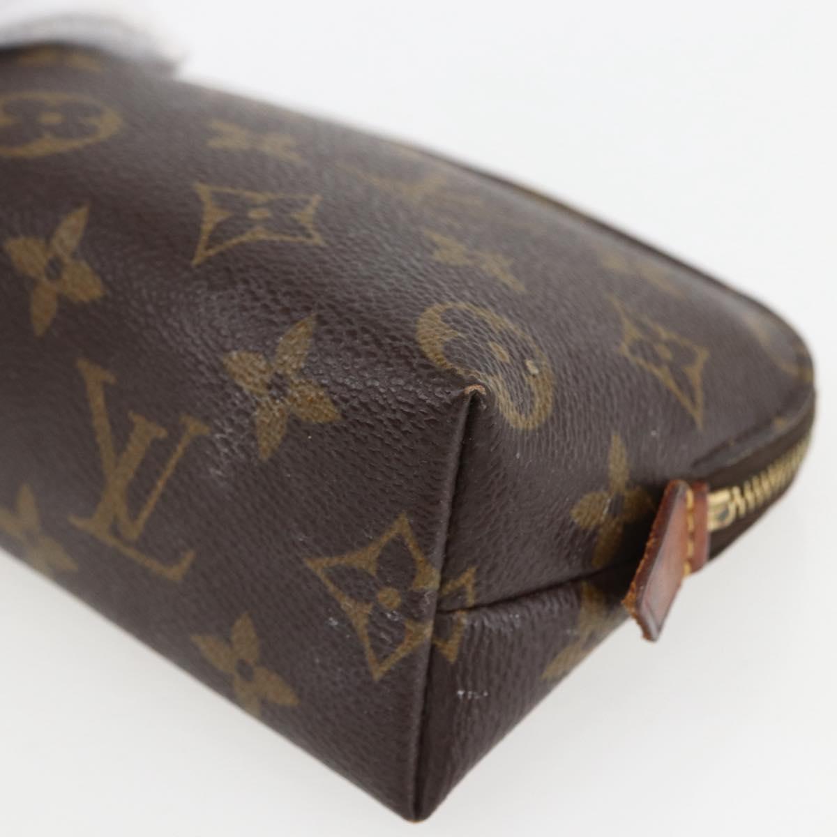 LOUIS VUITTON Monogram Pochette Cosmetic PM Pouch M43998 LV Auth 156265