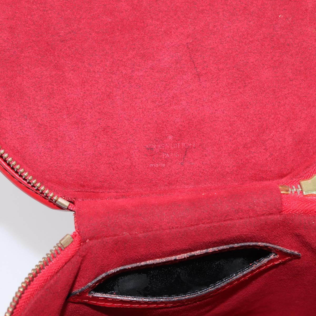 LOUIS VUITTON Epi Cannes Hand Bag Red M48037 LV Auth 156286