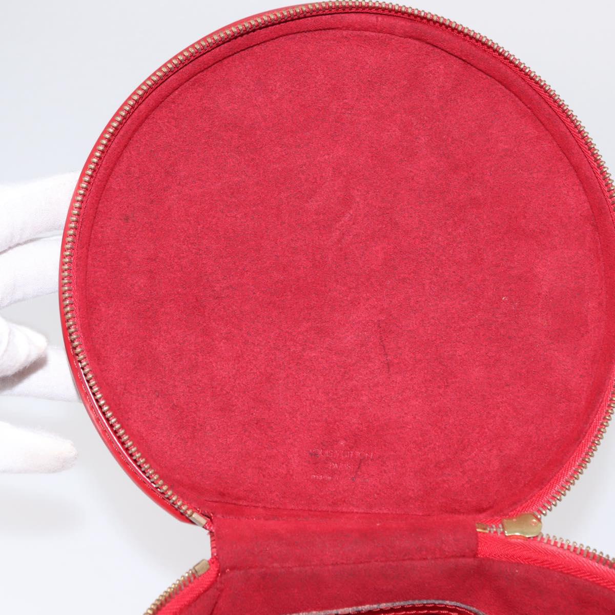 LOUIS VUITTON Epi Cannes Hand Bag Red M48037 LV Auth 156286