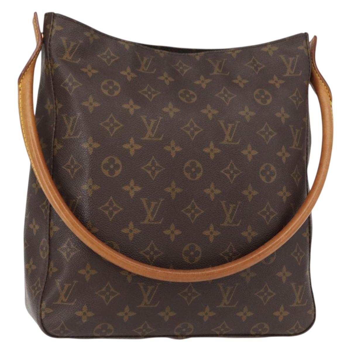 LOUIS VUITTON Monogram Looping GM Shoulder Bag M51145 LV Auth 156291