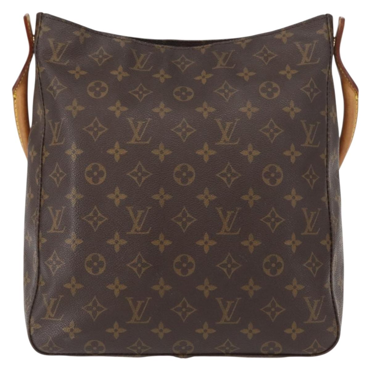 LOUIS VUITTON Monogram Looping GM Shoulder Bag M51145 LV Auth 156291