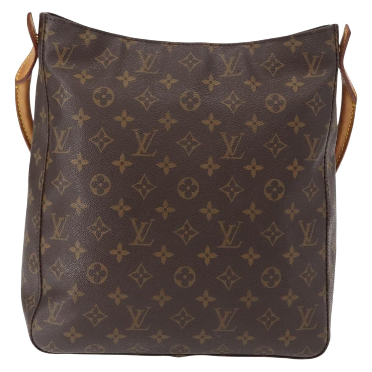 LOUIS VUITTON Monogram Looping GM Shoulder Bag M51145 LV Auth 156291
