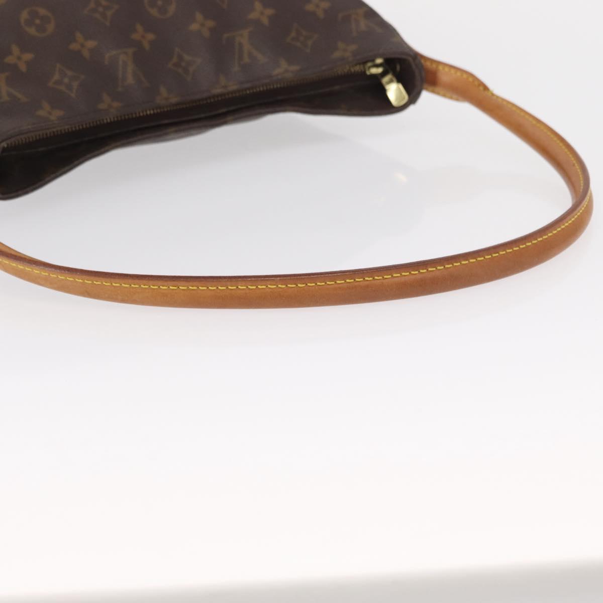 LOUIS VUITTON Monogram Looping GM Shoulder Bag M51145 LV Auth 156291