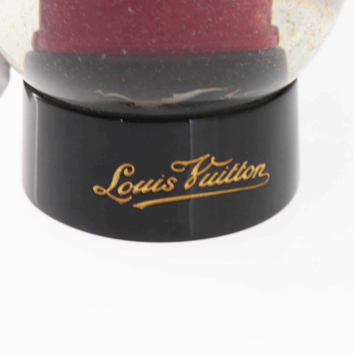 LOUIS VUITTON Alma Snow Globe Glass VIP Limited Clear LV Auth 156296