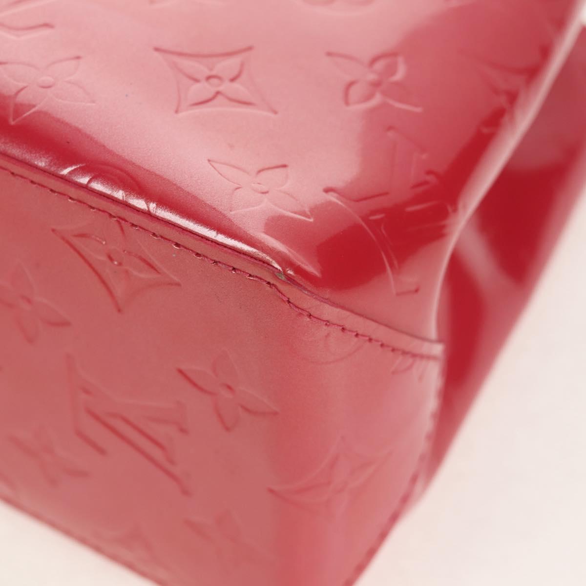 LOUIS VUITTON Monogram Vernis Reade PM Hand Bag Fran Boise M9132F Auth 156329V