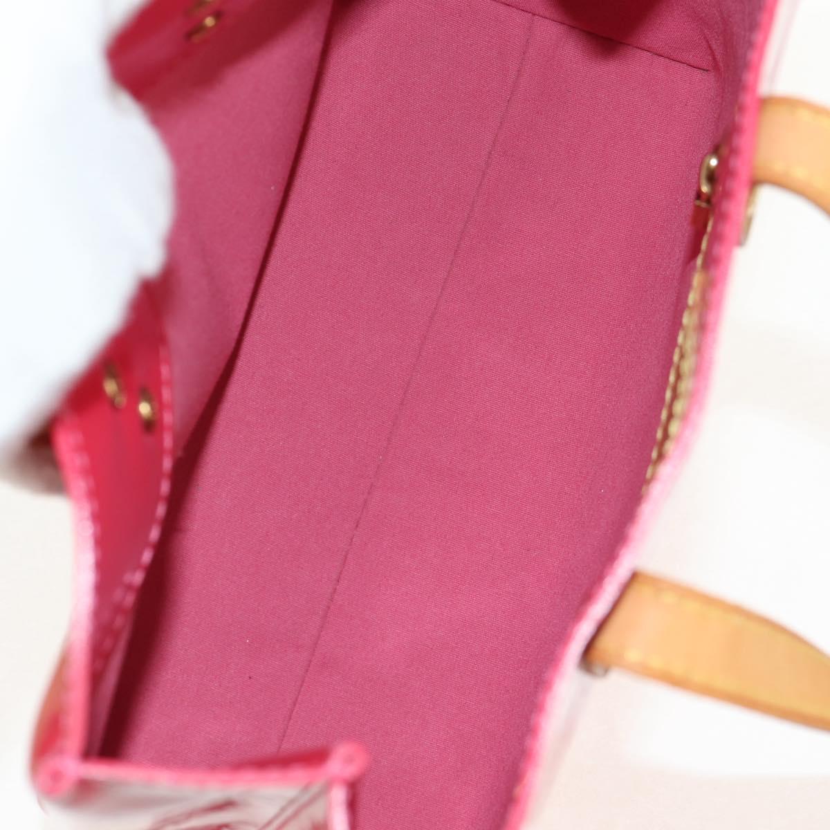 LOUIS VUITTON Monogram Vernis Reade PM Hand Bag Fran Boise M9132F Auth 156329V