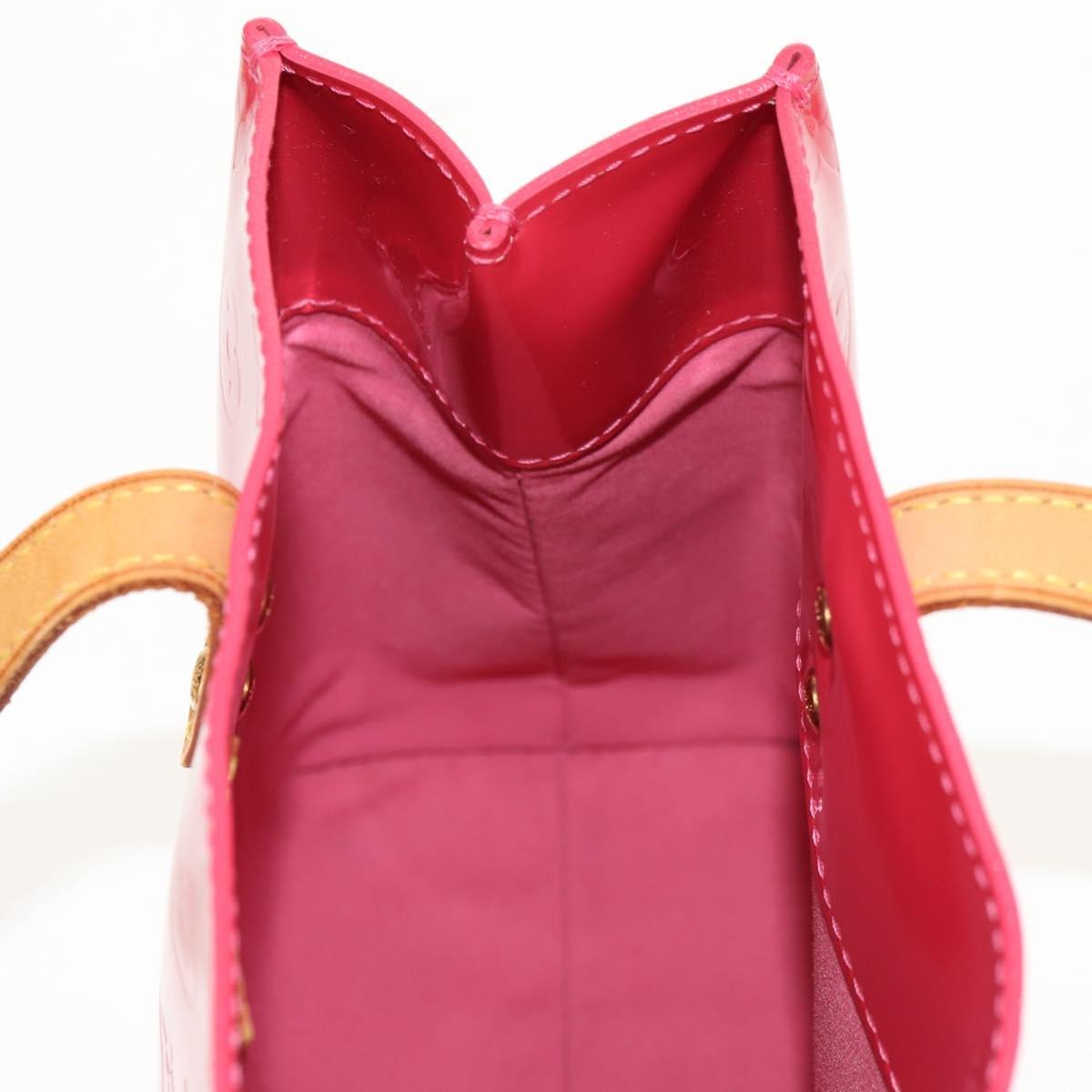 LOUIS VUITTON Monogram Vernis Reade PM Hand Bag Fran Boise M9132F Auth 156329V