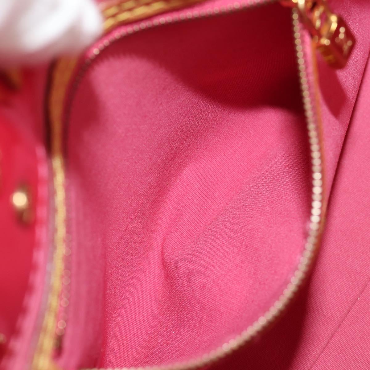 LOUIS VUITTON Monogram Vernis Reade PM Hand Bag Fran Boise M9132F Auth 156329V