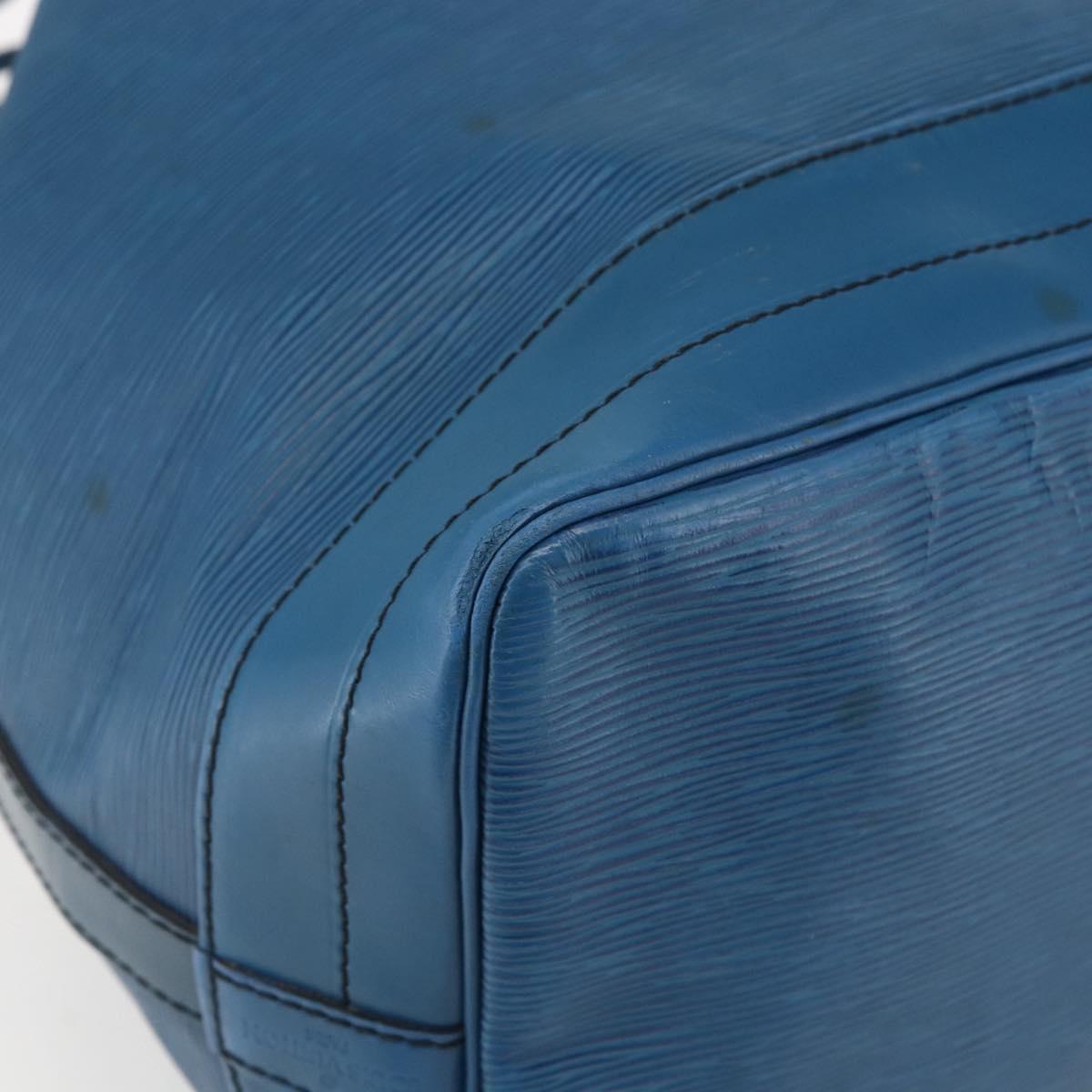 LOUIS VUITTON Epi Noe Shoulder Bag Toledo Blue M44005 LV Auth 156330