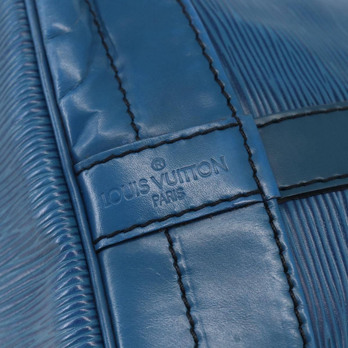 LOUIS VUITTON Epi Noe Shoulder Bag Toledo Blue M44005 LV Auth 156330